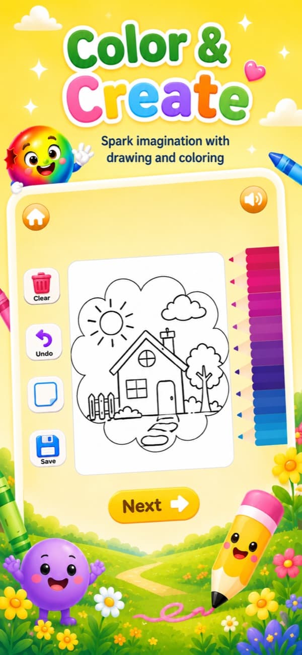 Keke Kids store image: colour and create